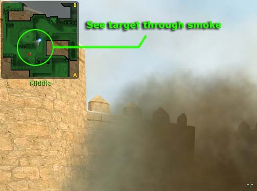 Counter Strike smoke grenade