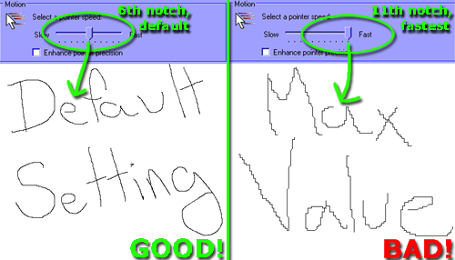 Mouse precision setting?