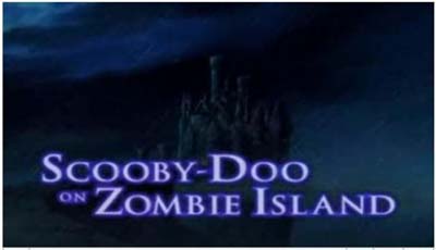 Title Screen from Scooby Doo On Zombie Island