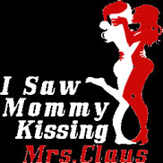 I Saw Mommy Kissing Mrs Claus Spray