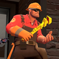 TF2  Engineer Golden Wrench