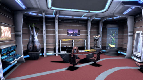 STO: Ship Interior: Captain's Quarters