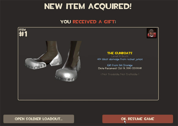 When will we see more alternative footwear in TF2?